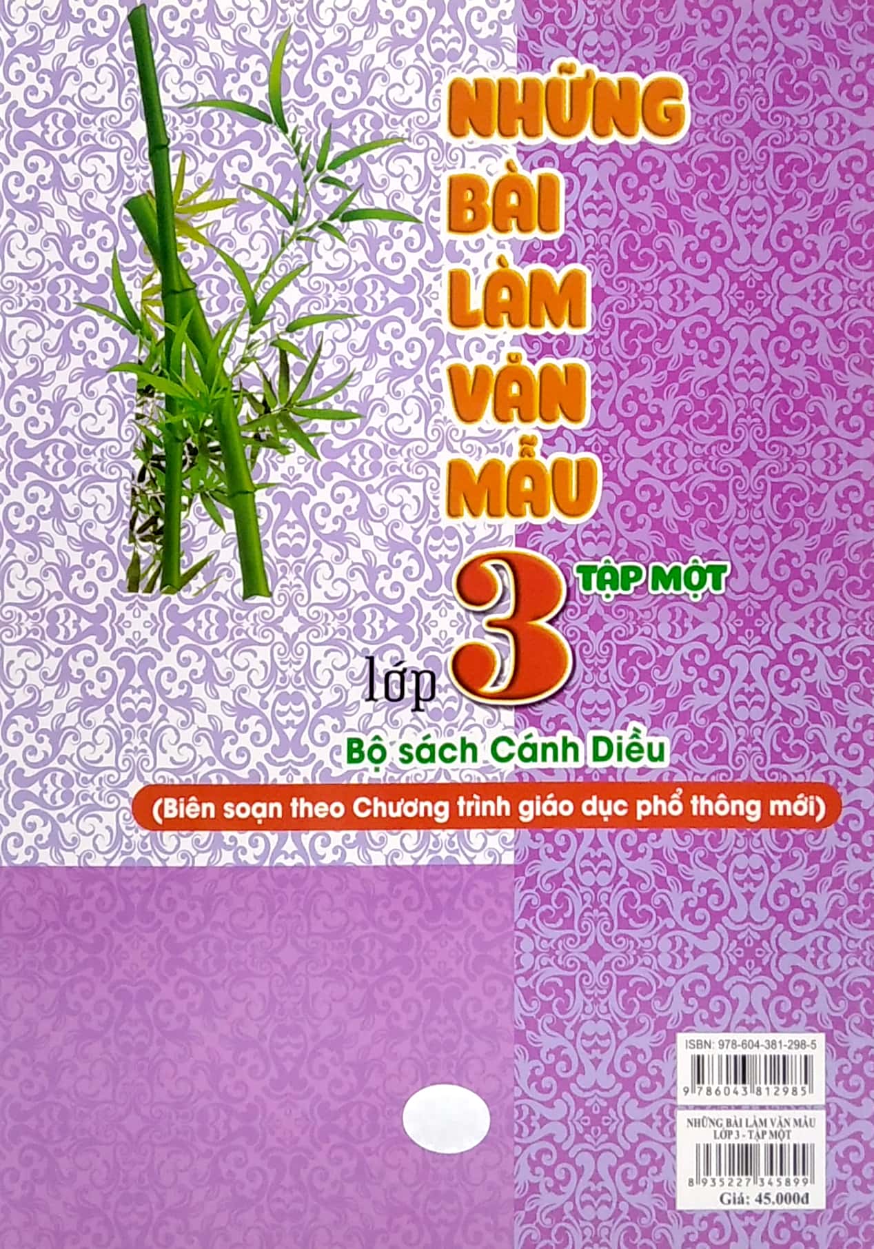 Những Bài Làm Văn Mẫu Lớp 3 Tập 1 (Cánh Diều)