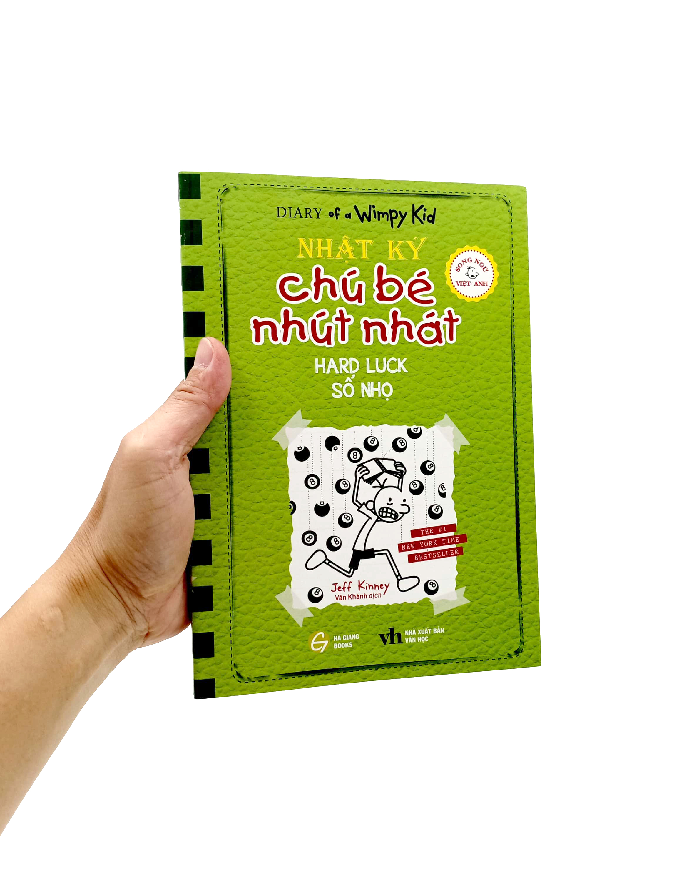 Nhật Ký Chú Bé Nhút Nhát Phiên Bản Song Ngữ Việt - Anh Tập 8 - Số Nhọ