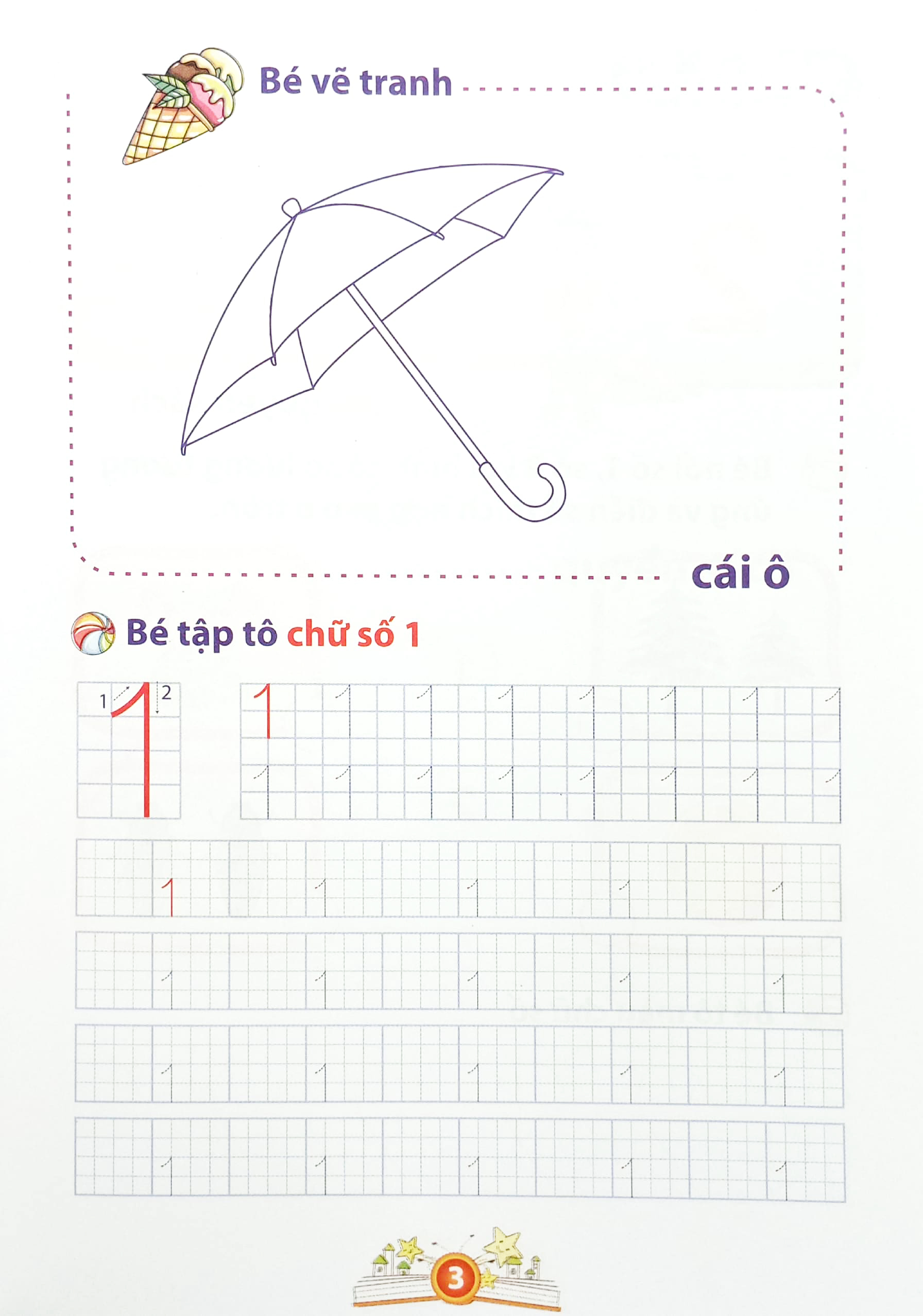 Bé Vào Lớp 1 - Bé Làm Quen Với Chữ Số