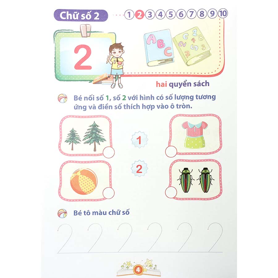 Bé Vào Lớp 1 - Bé Làm Quen Với Chữ Số