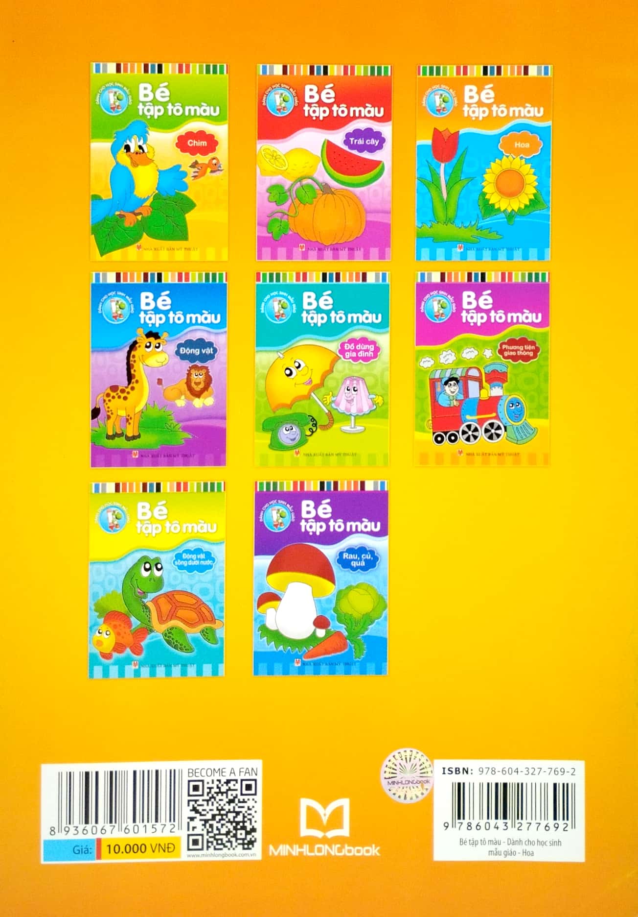 Bé Tập Tô Màu - Hoa