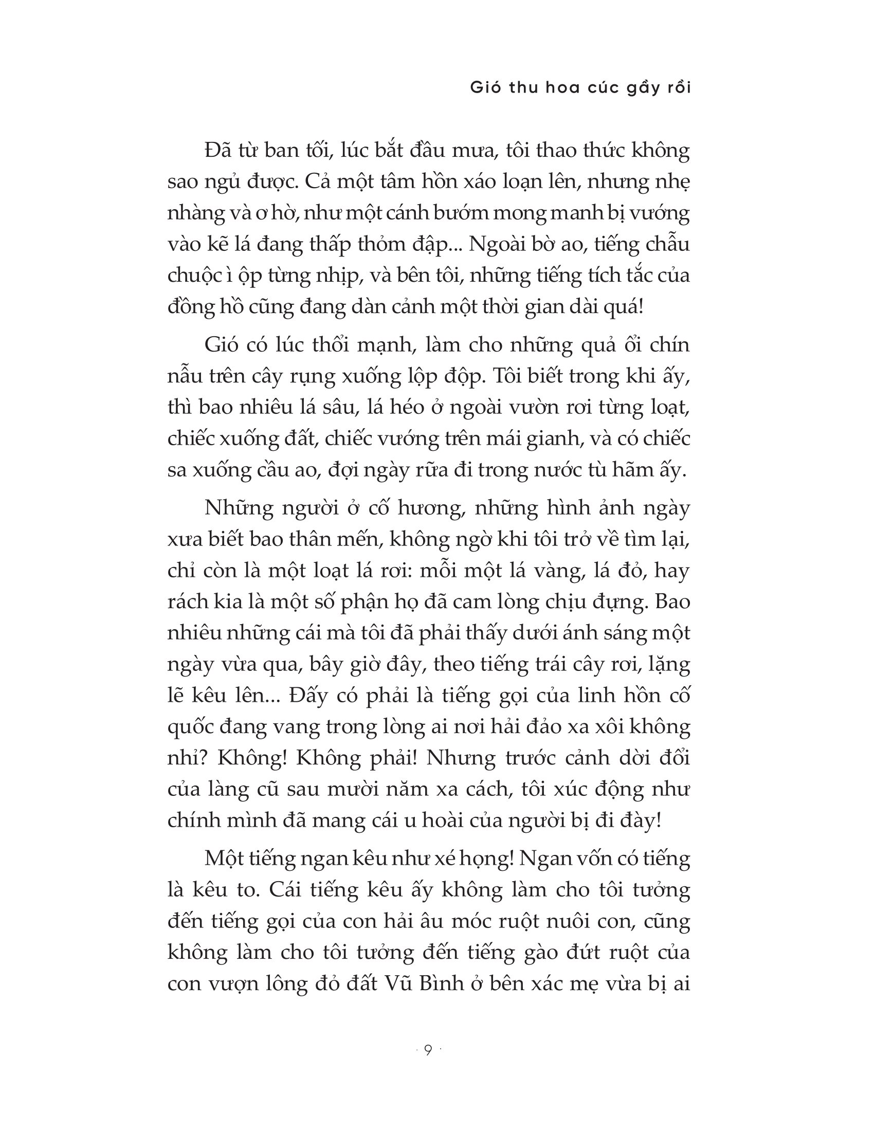Gió Thu Hoa Cúc Gầy Rồi