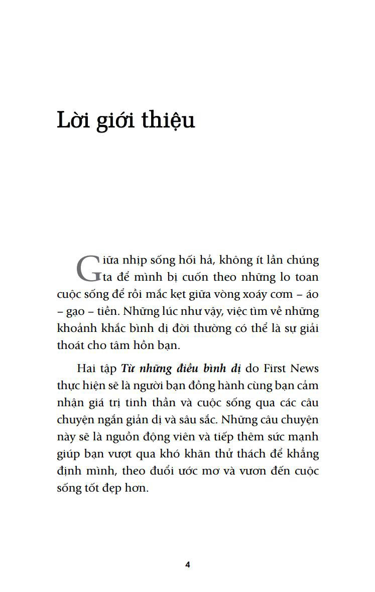 Hạt Giống Tâm Hồn Tập 4 - Từ Những Điều Bình Dị