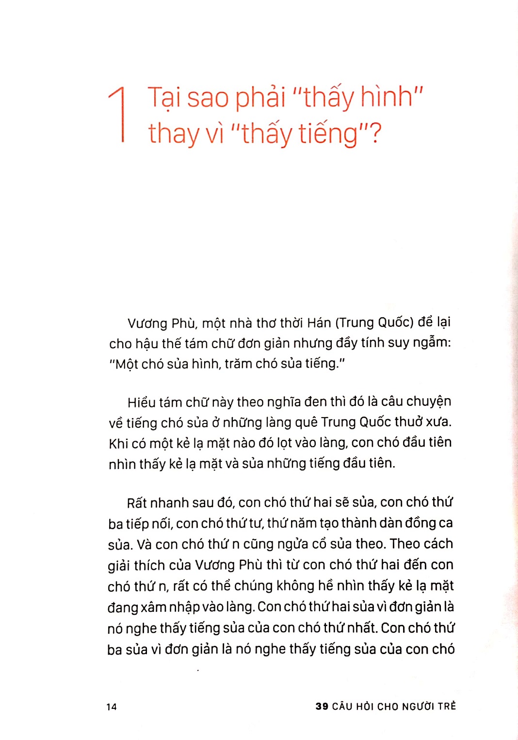39 Câu Hỏi Cho Người Trẻ