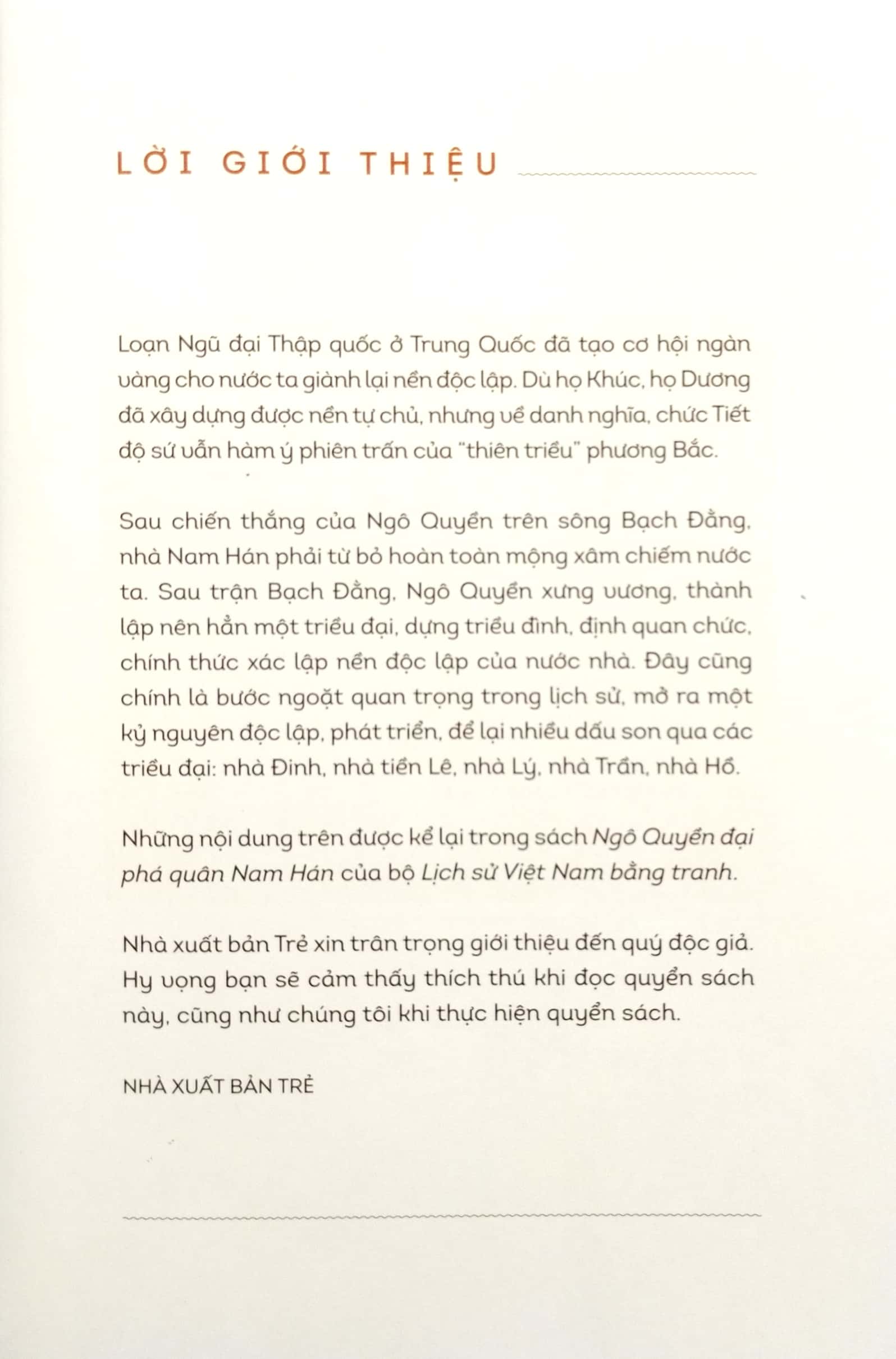 Lịch Sử Việt Nam Bằng Tranh - Ngô Quyền Đại Phá Quân Nam Hán