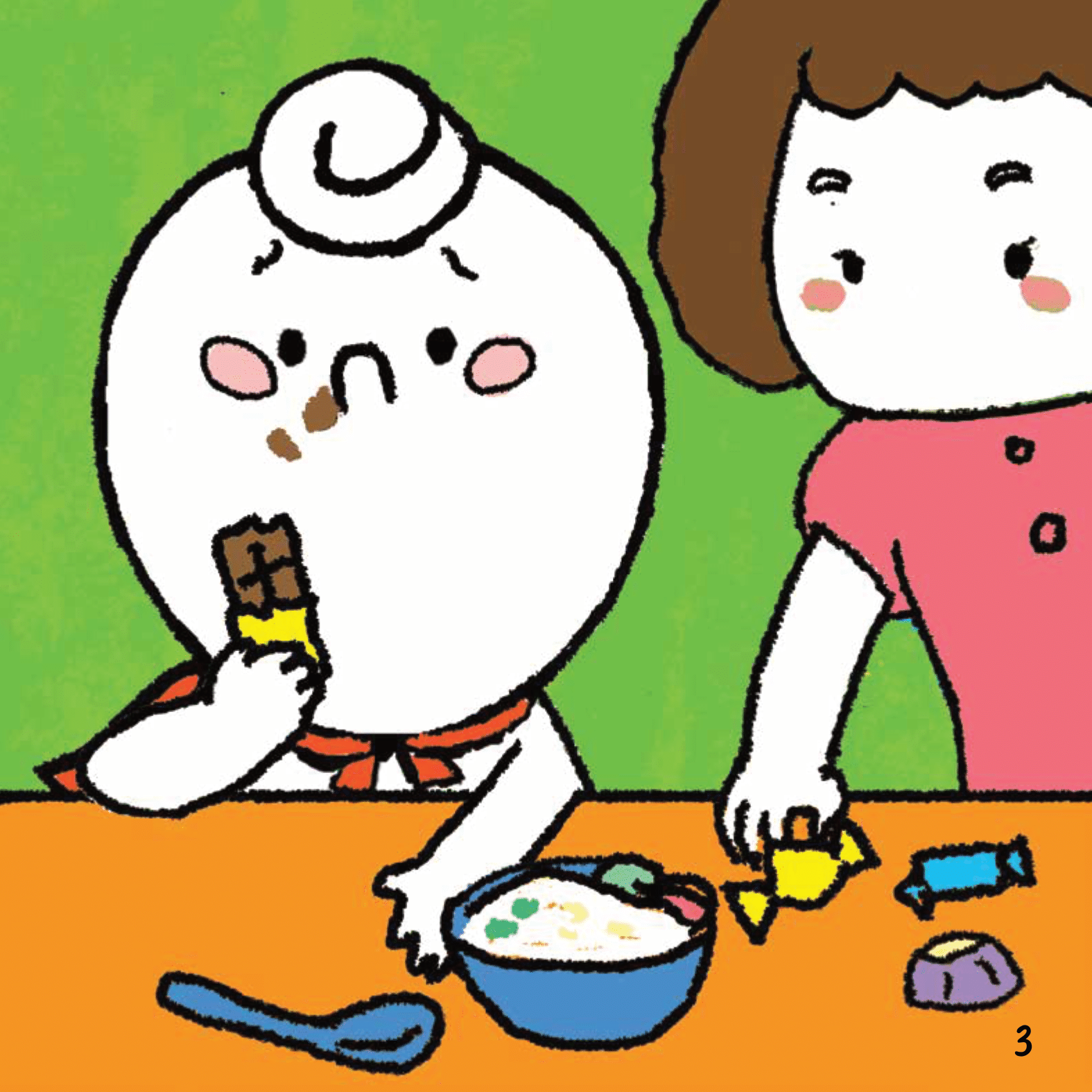 Ehon - Kĩ Năng Sống - Miu Bé Nhỏ - Đừng Biếng Ăn Nhé!