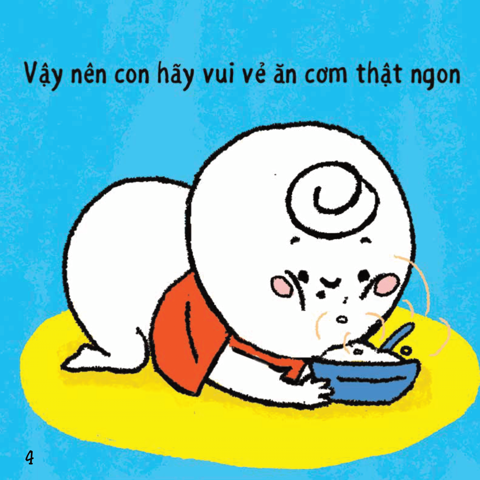 Ehon - Kĩ Năng Sống - Miu Bé Nhỏ - Đừng Biếng Ăn Nhé!