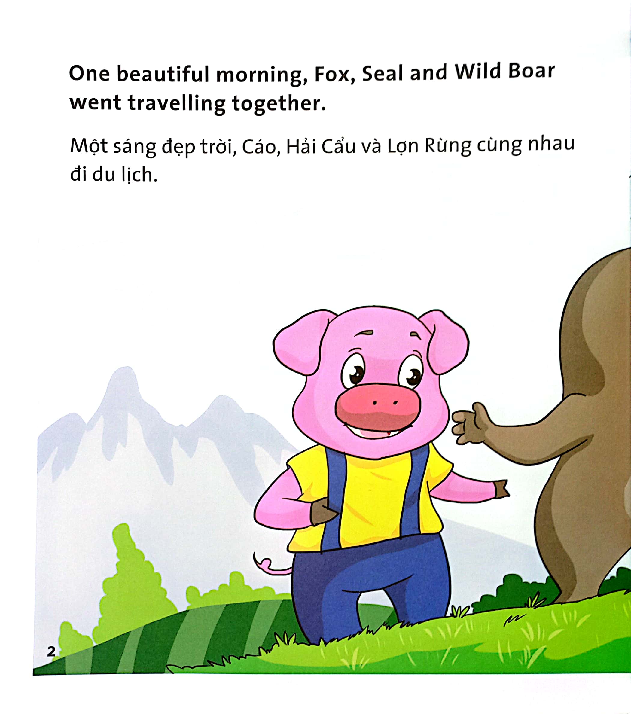 Truyện Tranh Ngụ Ngôn Dành Cho Thiếu Nhi Song Ngữ Anh - Việt - Những Người Bạn Đường
