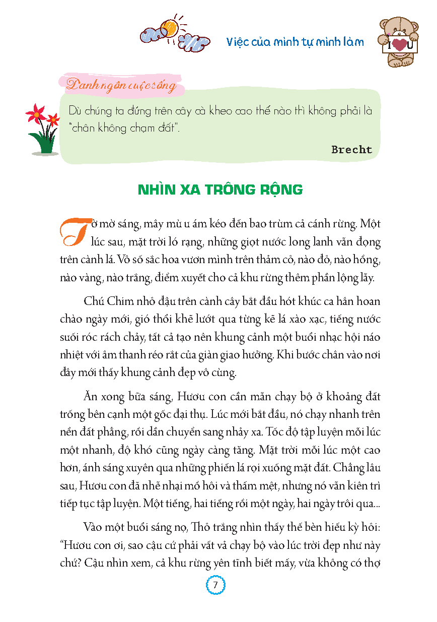 Nhật Ký Trưởng Thành Của Đứa Trẻ Ngoan - Việc Của Mình Tự Mình Làm