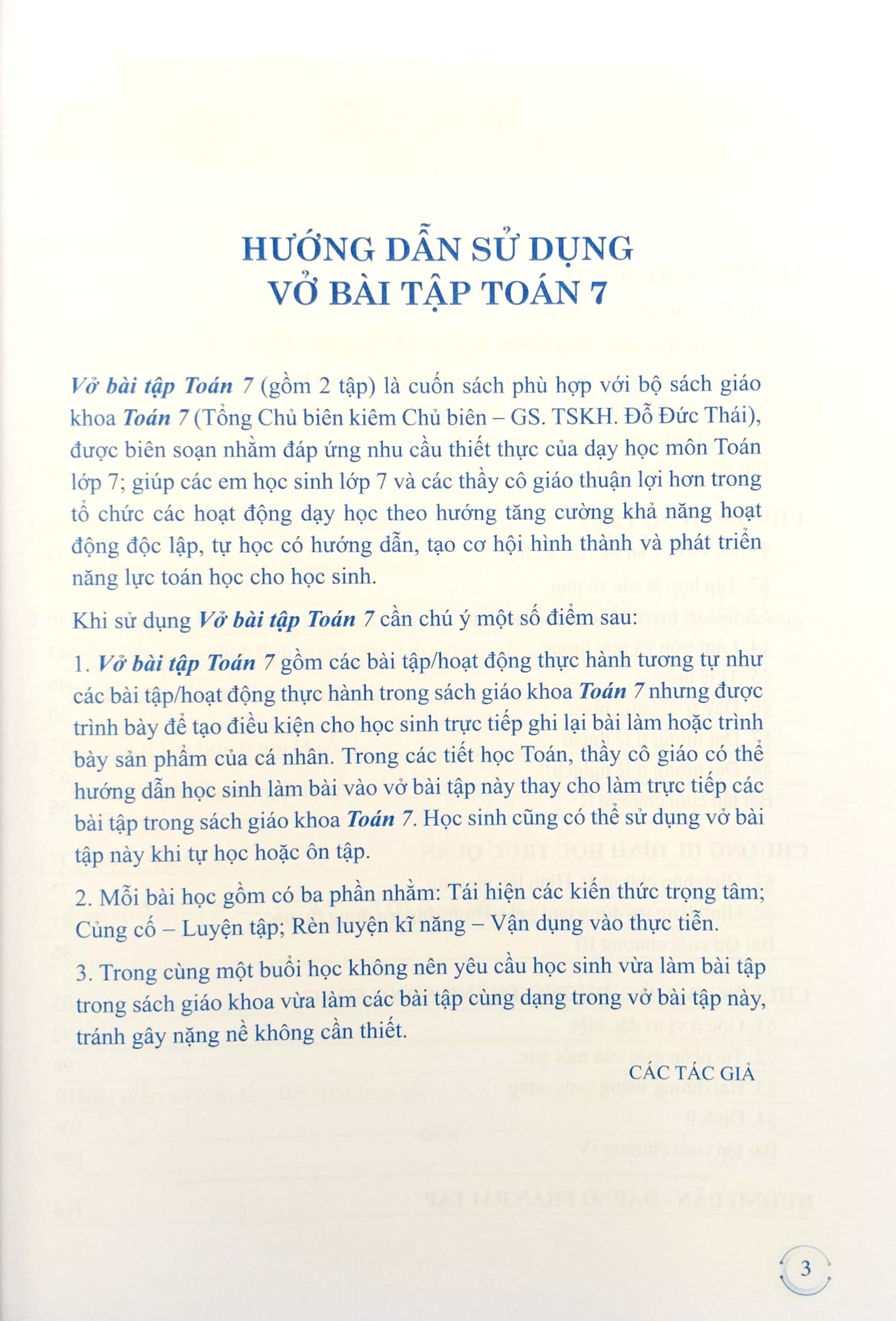 Vở Bài Tập Toán Lớp 7 Tập 1 (Cánh Diều)