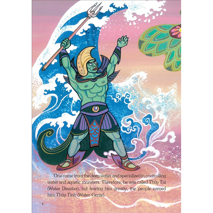 Vietnamese Folklore: The Legend Of Mountain And Water Genies - Sơn Tinh, Thủy Tinh