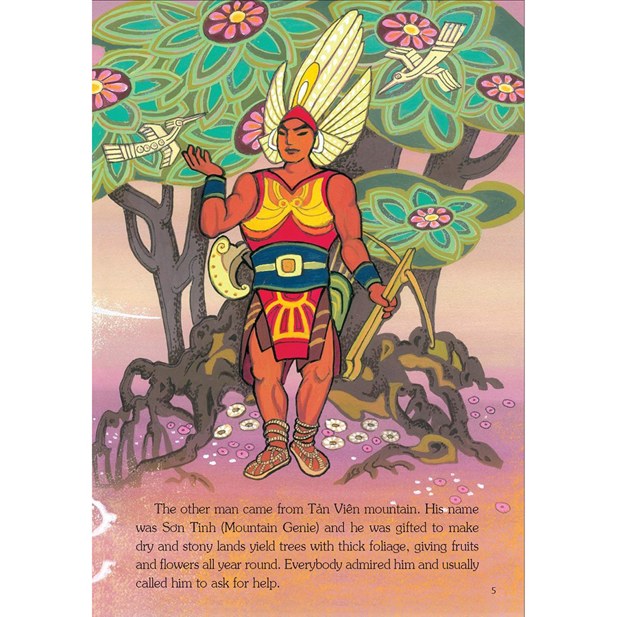 Vietnamese Folklore: The Legend Of Mountain And Water Genies - Sơn Tinh, Thủy Tinh