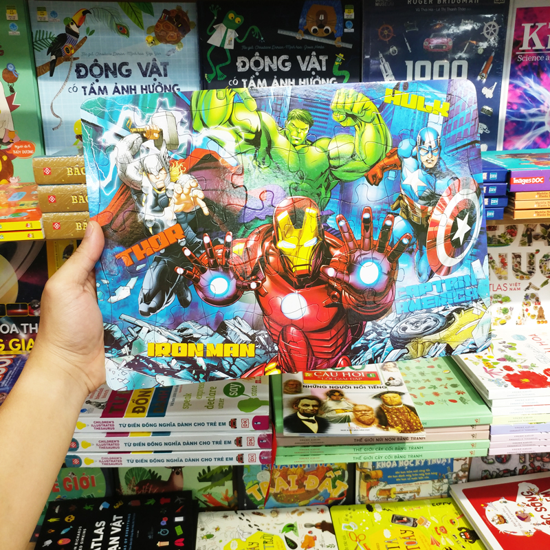 Ghép Hình Siêu Nhân Superhero 2