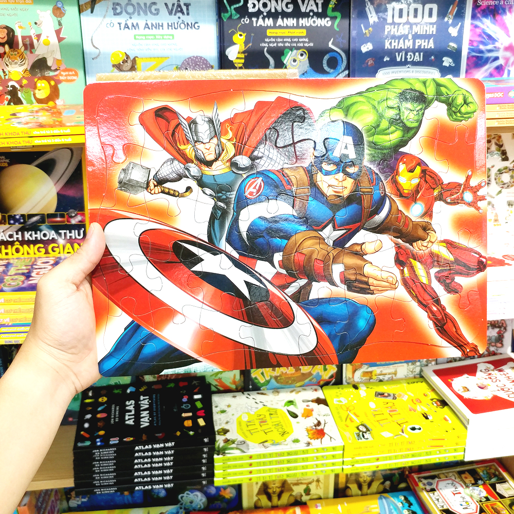 Ghép Hình Siêu Nhân Superhero 1