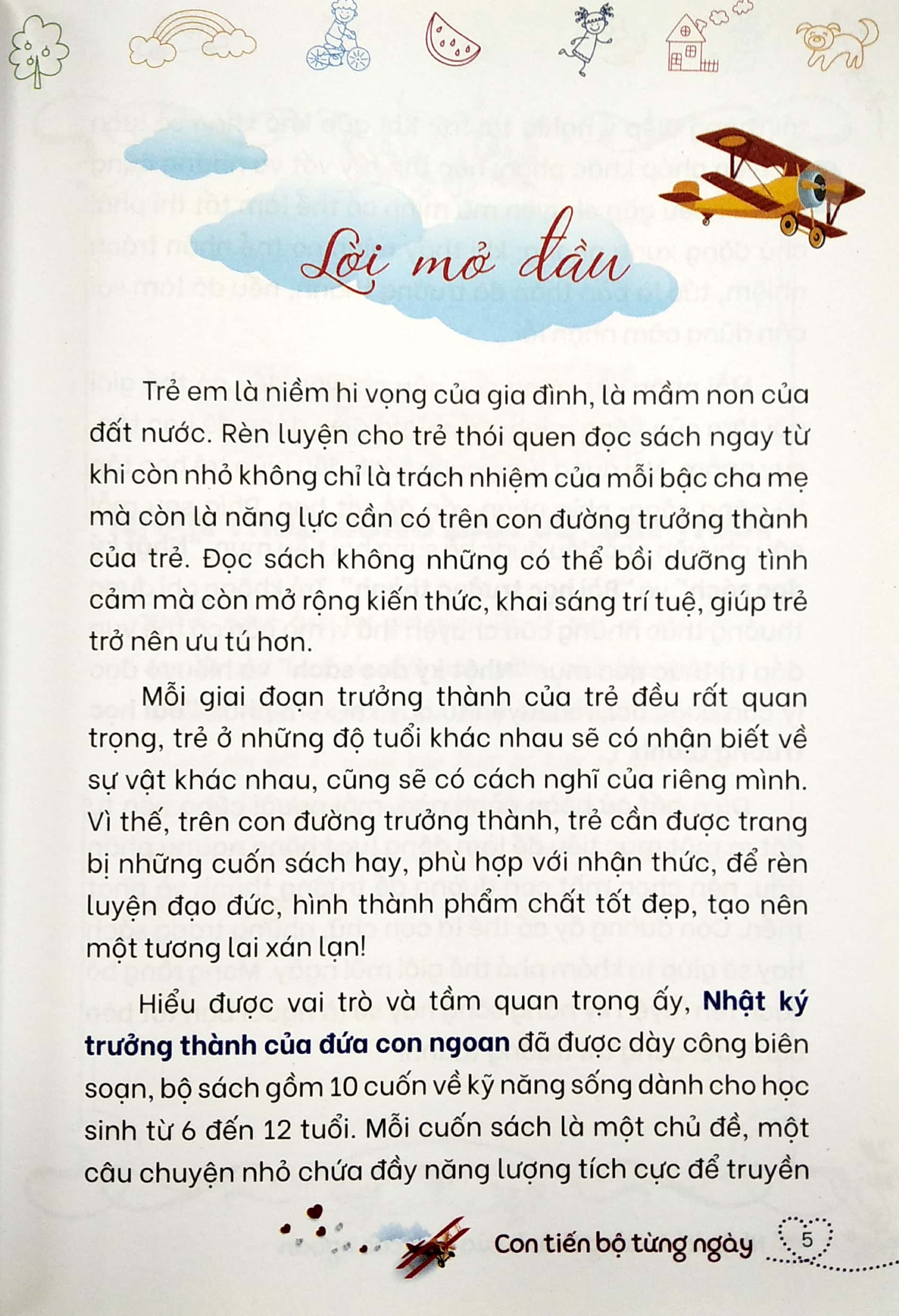 Nhật Ký Trưởng Thành Của Đứa Con Ngoan - Con Tiến Bộ Từng Ngày