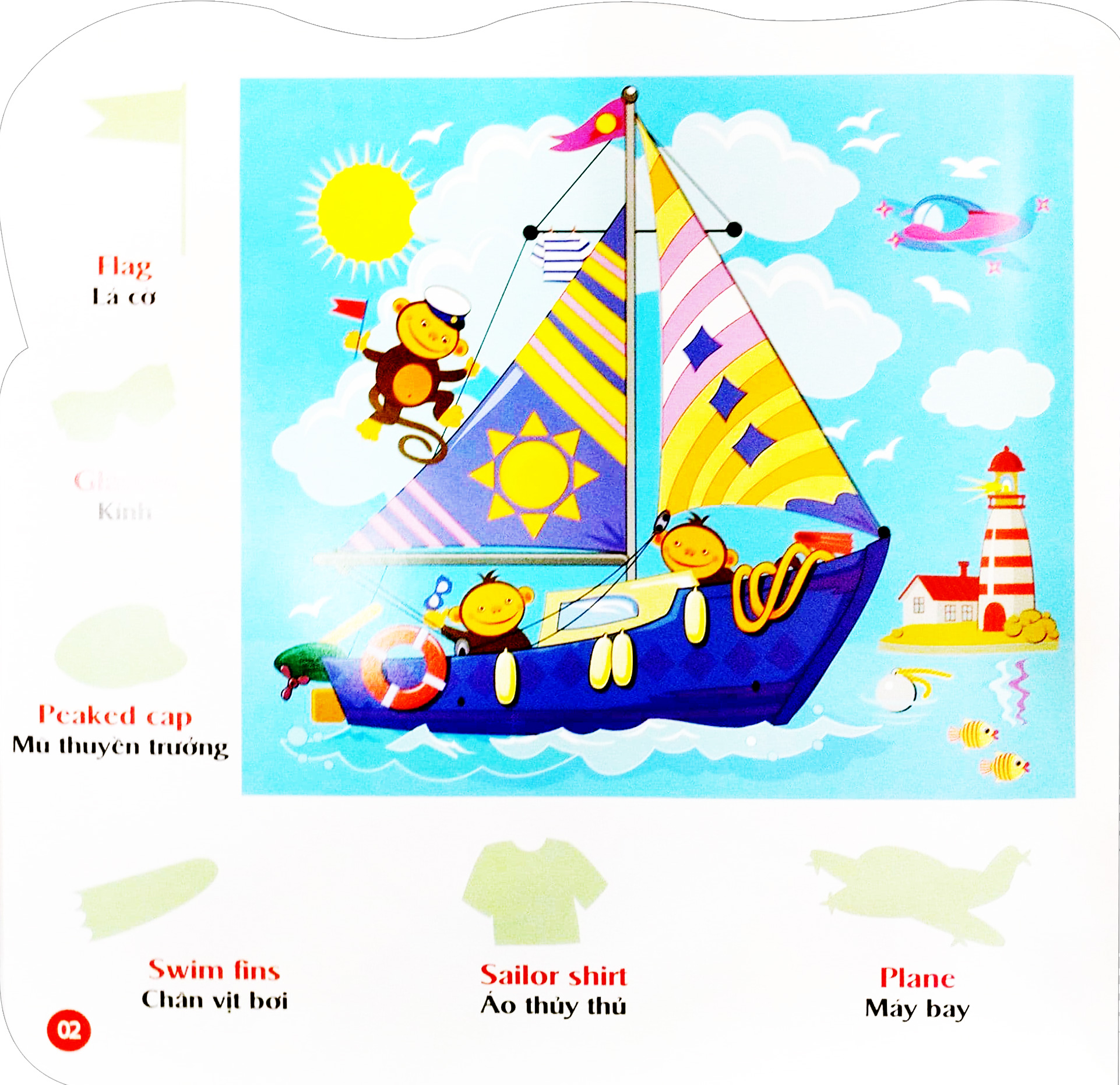 Sticker - Bóc Dán Hình Thông Minh Song Ngữ Anh-Việt Tập 1