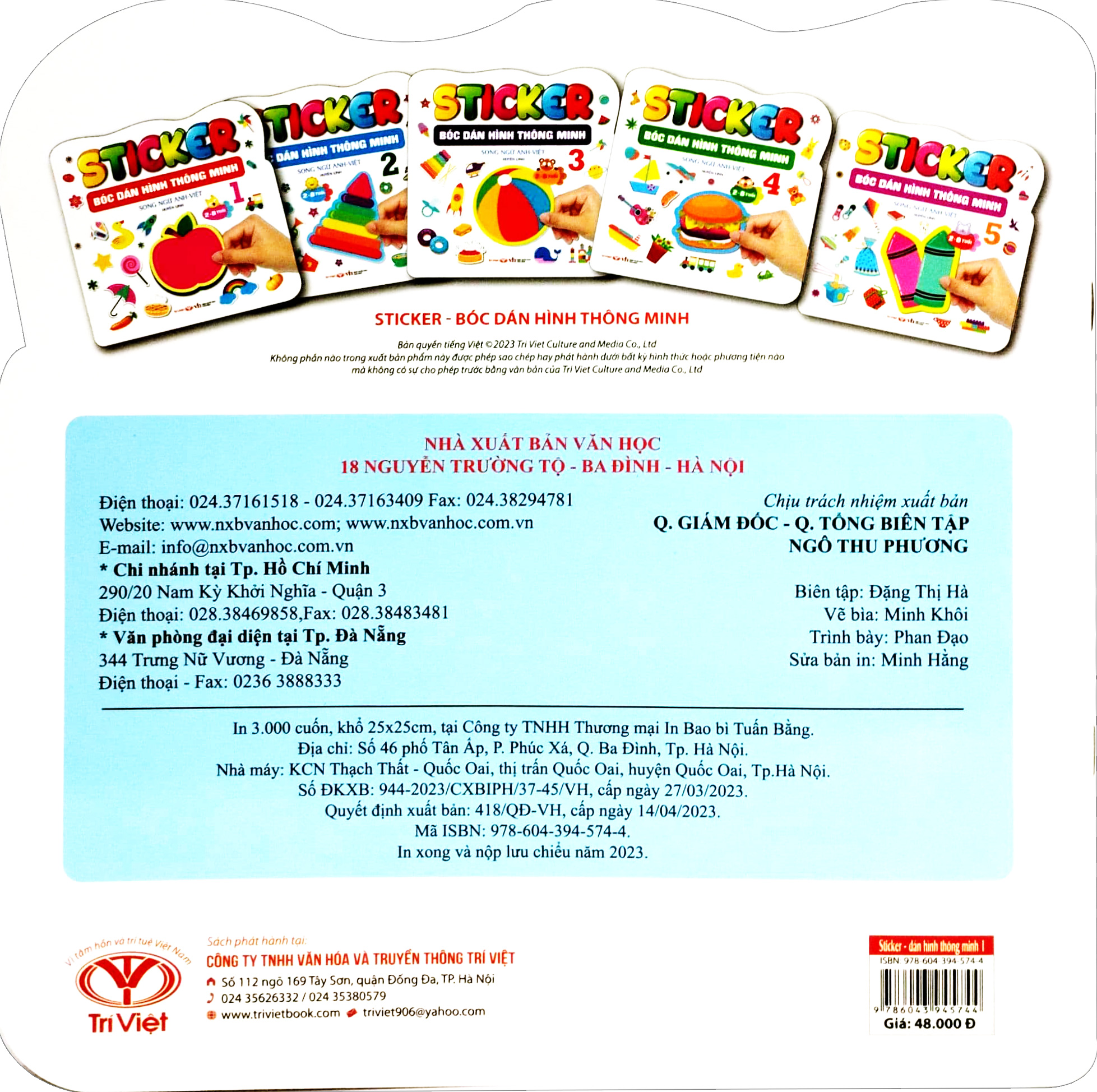 Sticker - Bóc Dán Hình Thông Minh Song Ngữ Anh-Việt Tập 1