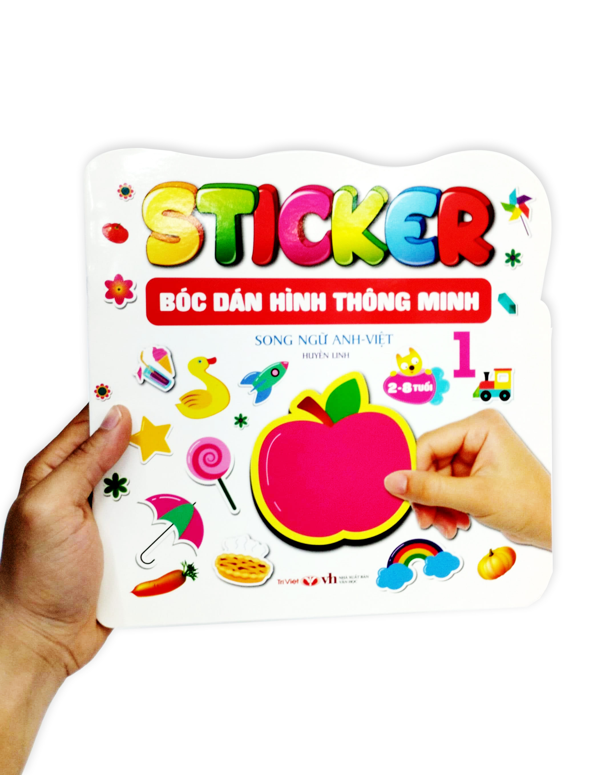 Sticker - Bóc Dán Hình Thông Minh Song Ngữ Anh-Việt Tập 1