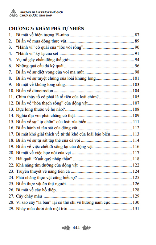 Những Bí Ẩn Trên Thế Giới Chưa Được Giải Đáp