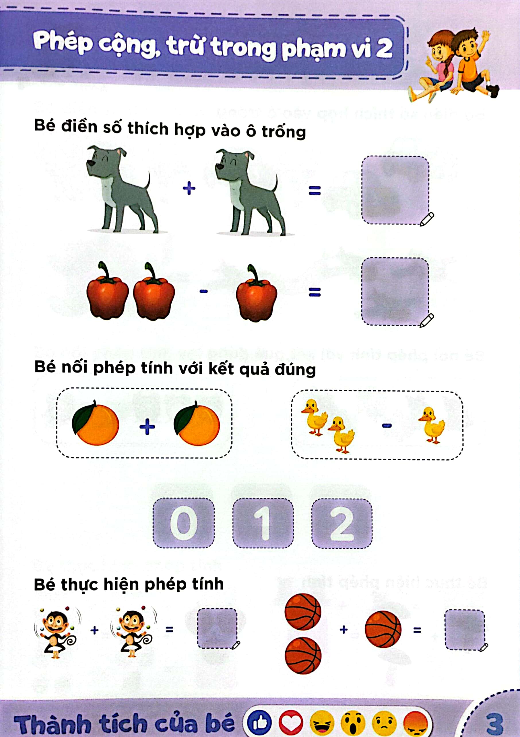 Bé Tự Tin Vào Lớp 1 - Bé Học Làm Toán