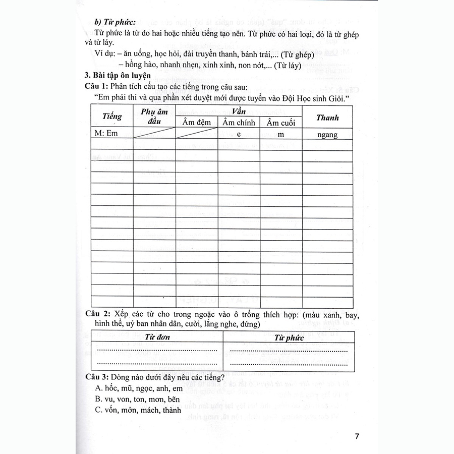 Giúp Em Học Giỏi Từ Và Câu Tiếng Việt Lớp 4 (Chương Trình Mới)