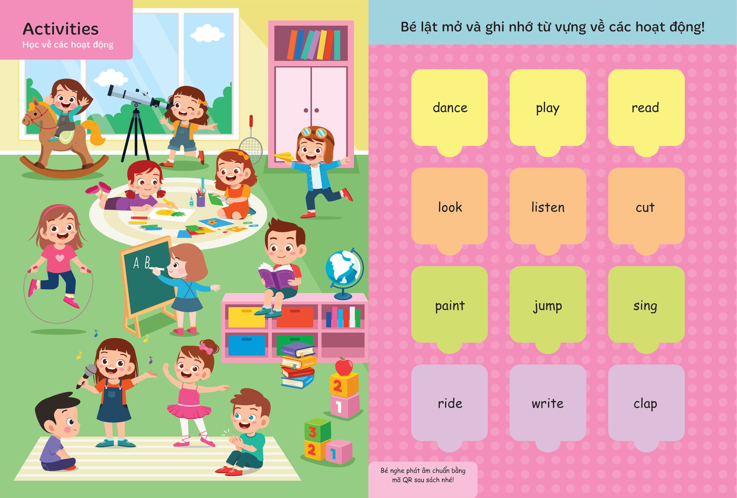Lật Mở Từ Vựng Tiếng Anh Đầu Tiên Cho Bé Cuốn 1