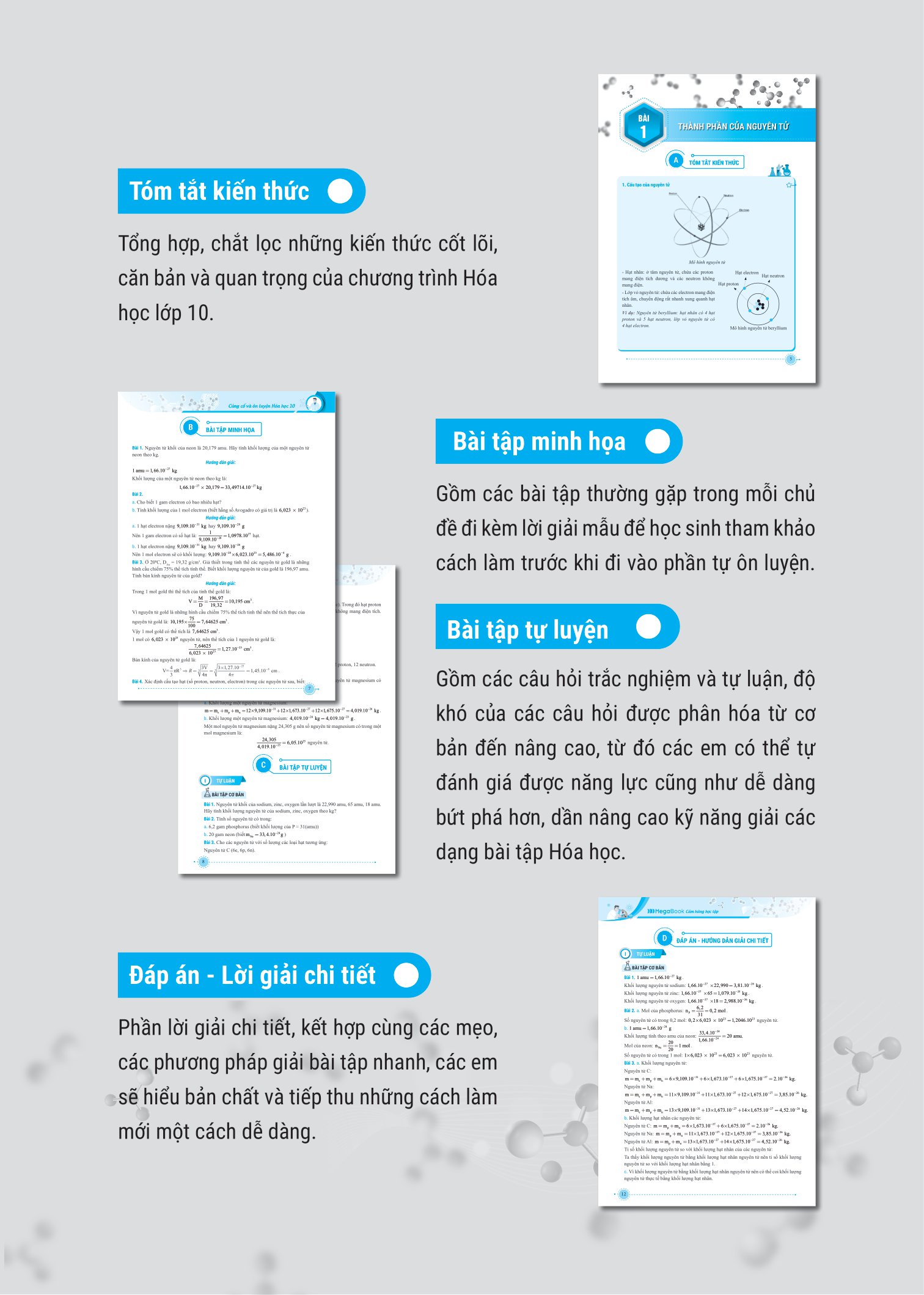 Củng Cố Và Ôn Luyện Hóa Học Lớp 10 ( Theo Chương Trình Sách Giáo Khoa Mới Nhất )