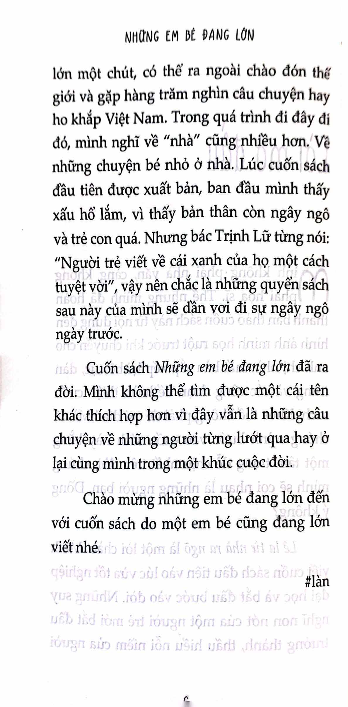 Những Em Bé Đang Lớn