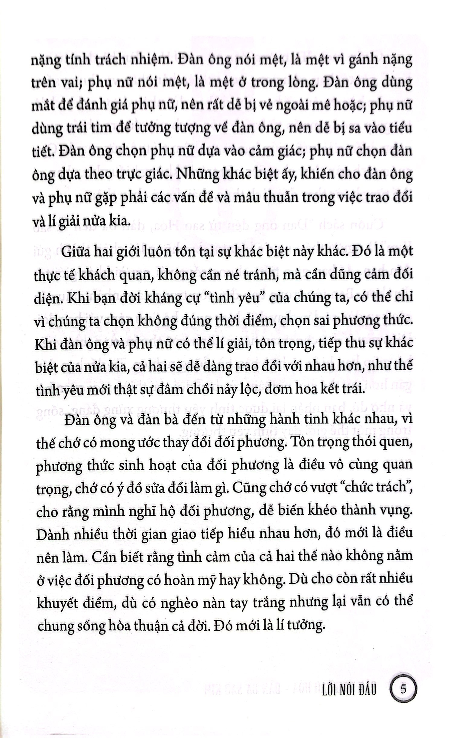 Đàn Ông Sao Hỏa Đàn Bà Sao Kim