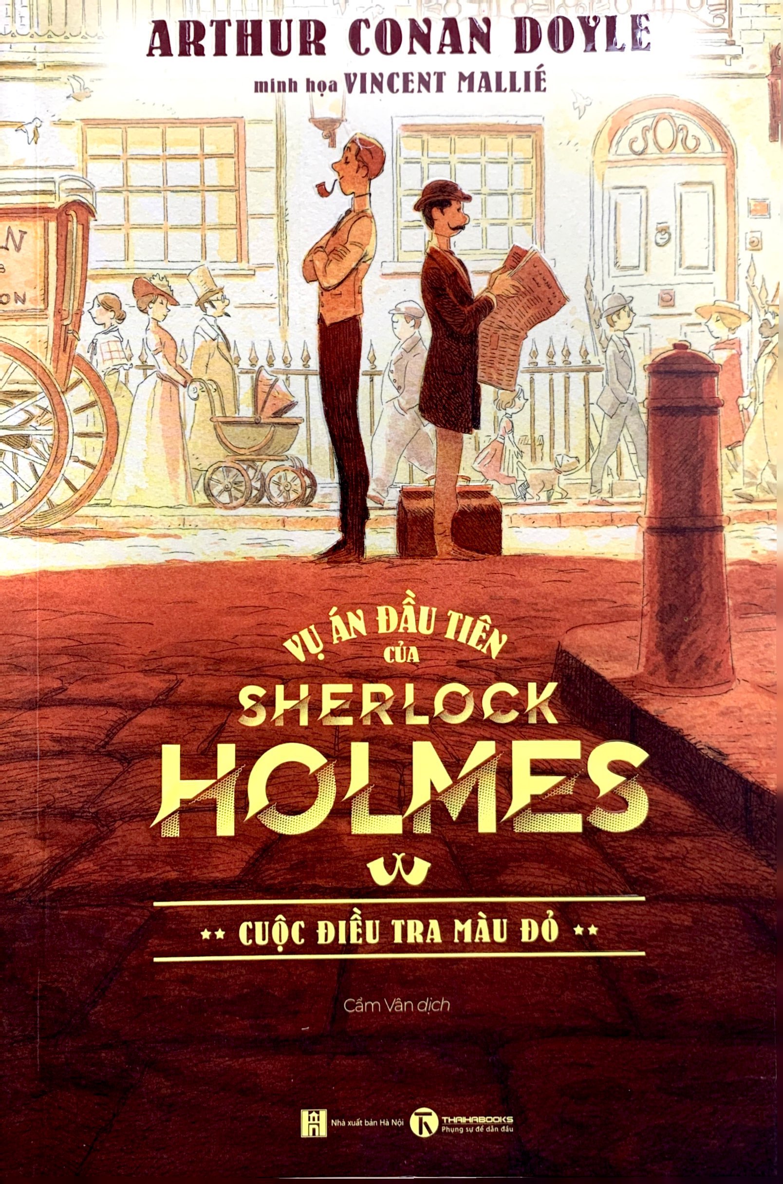 Vụ Án Đầu Tiên Của Sherlock Holmes - Cuộc Điều Tra Màu Đỏ