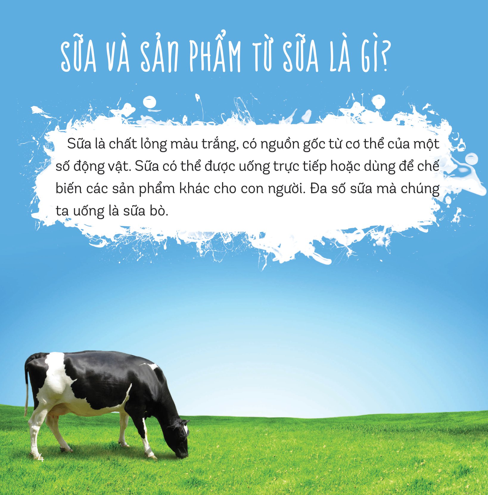 Healthy Eating - Ăn Uống Lành Mạnh - Sữa Và Các Sản Phẩm Từ Sữa