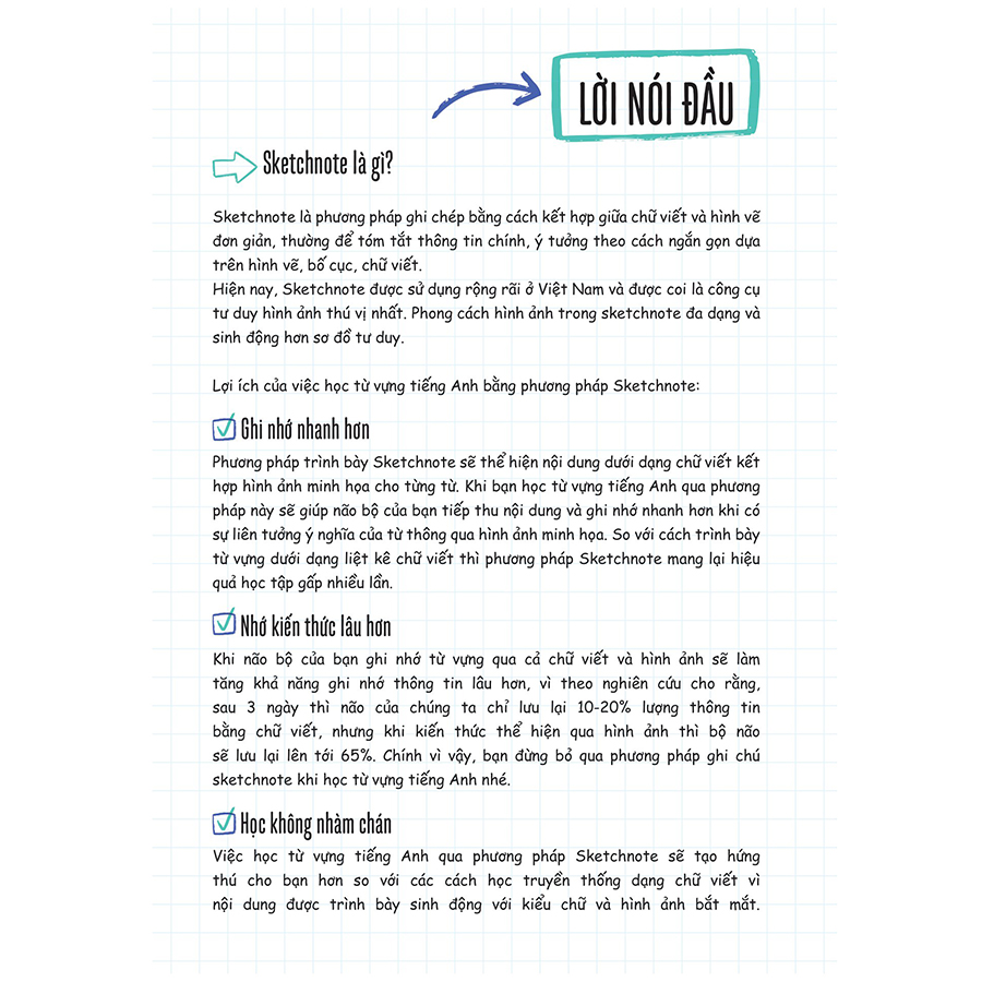 Sketchnote English Vocabulary