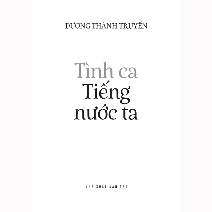 Tiếng Việt Giàu Đẹp - Tình Ca Tiếng Nước Ta