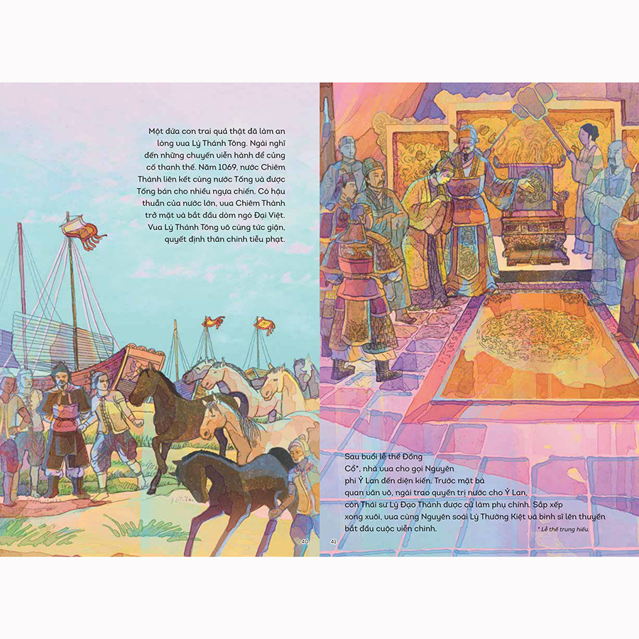 Lịch Sử Việt Nam Bằng Tranh - Nguyên Phi Ỷ Lan (Bản Màu)