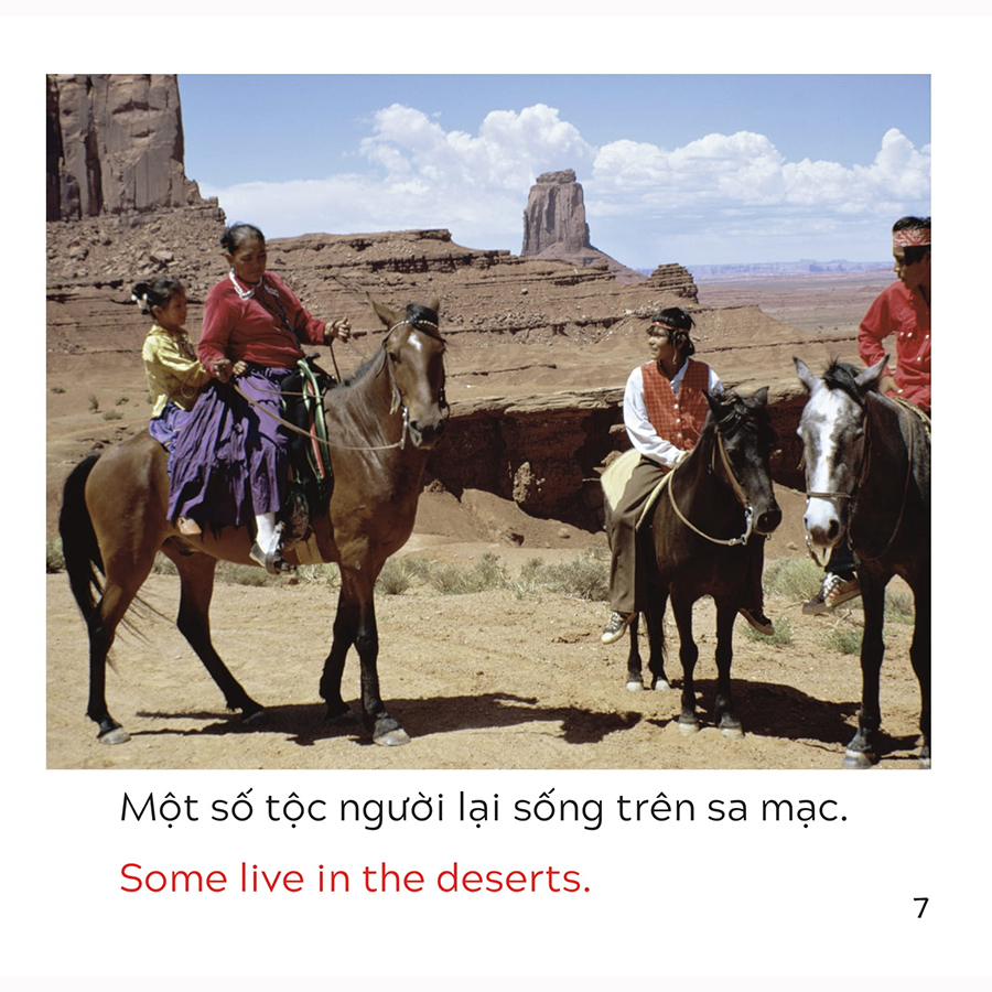 Song Ngữ Việt Anh - Khám Phá Thế Giới - Các Tộc Người Trên Khắp Thế Giới - Native People Around The World