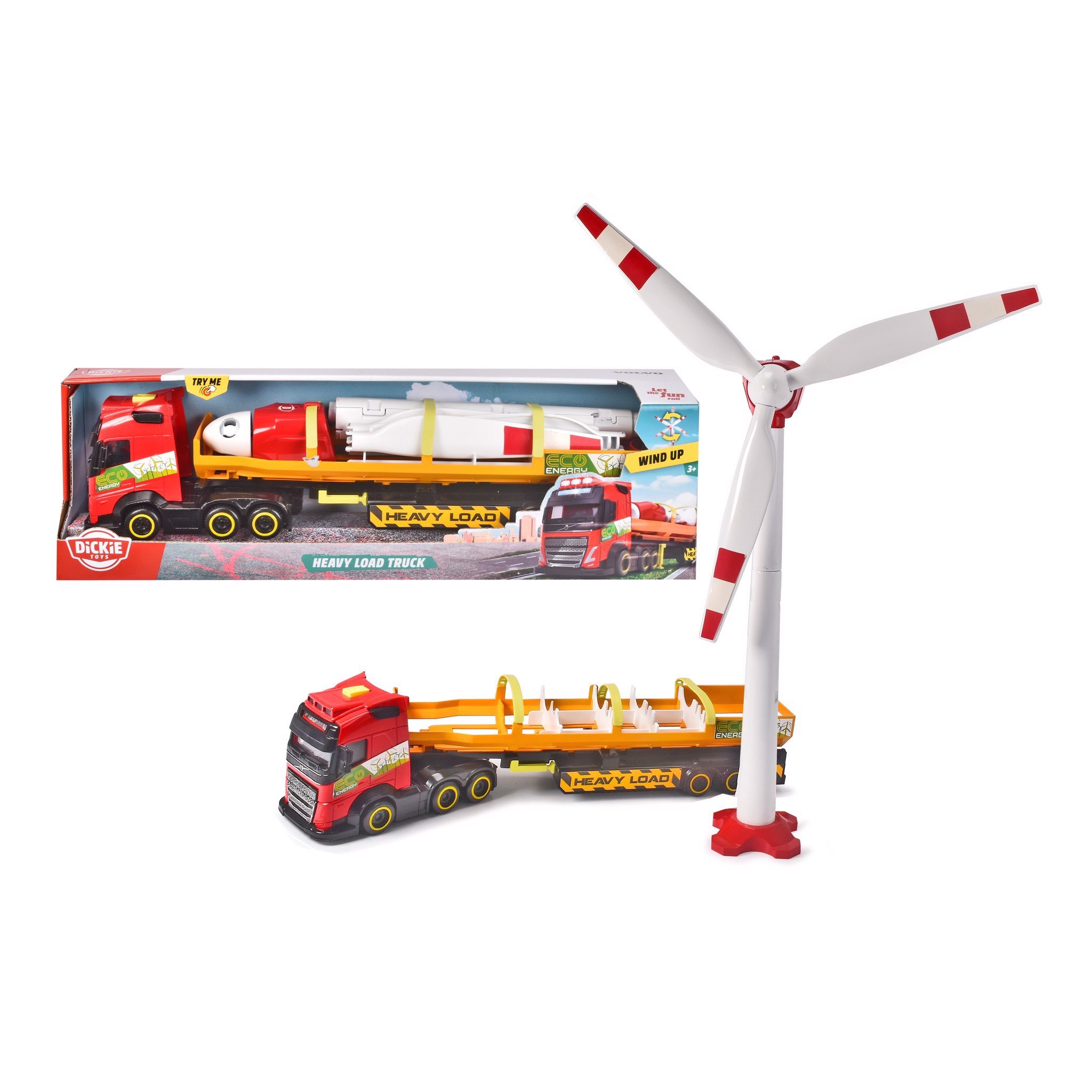 Đồ Chơi Xe Tải Hạng Nặng Dickie Toys Heavy Load Truck 203747011
