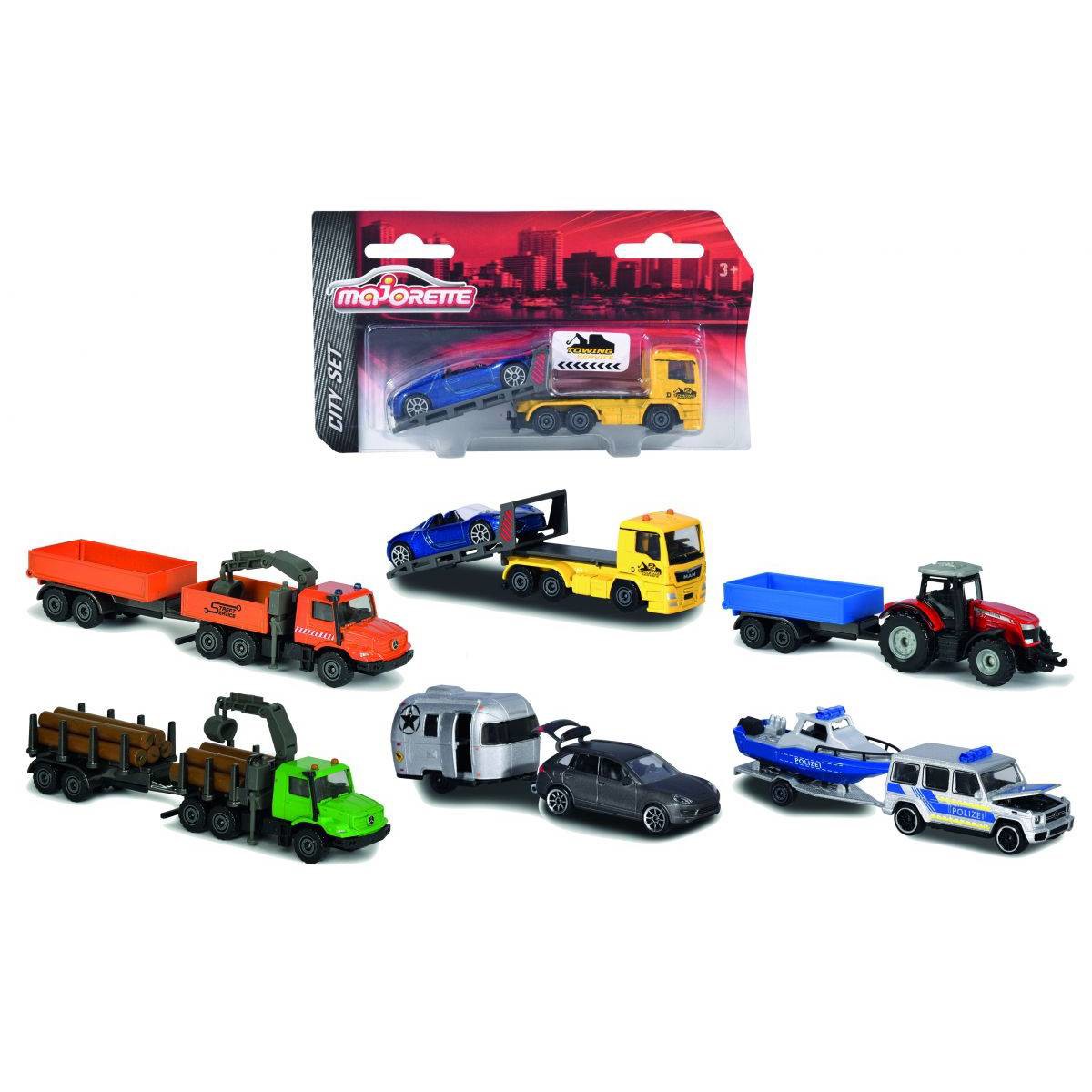 Đồ Chơi Xe Mô Hình Majorette Trailer 212053154