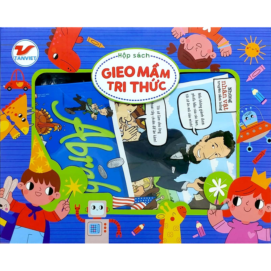 Combo 6 Cuốn Gieo Mầm Tri Thức 2 - Những Nhân Vật Truyền Cảm Hứng Nổi Tiếng Thế Giới