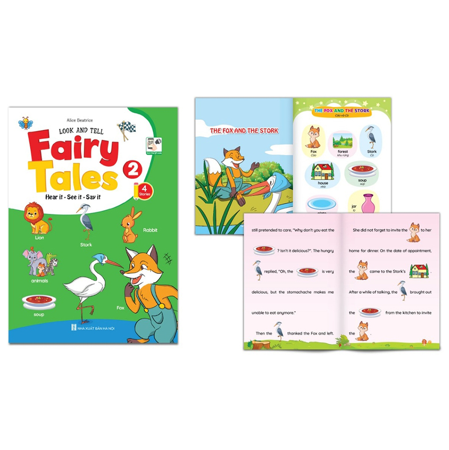 Combo 4 Cuốn Truyện Tranh Tư Duy Hình Ảnh Tiếng Anh Fairy Tales
