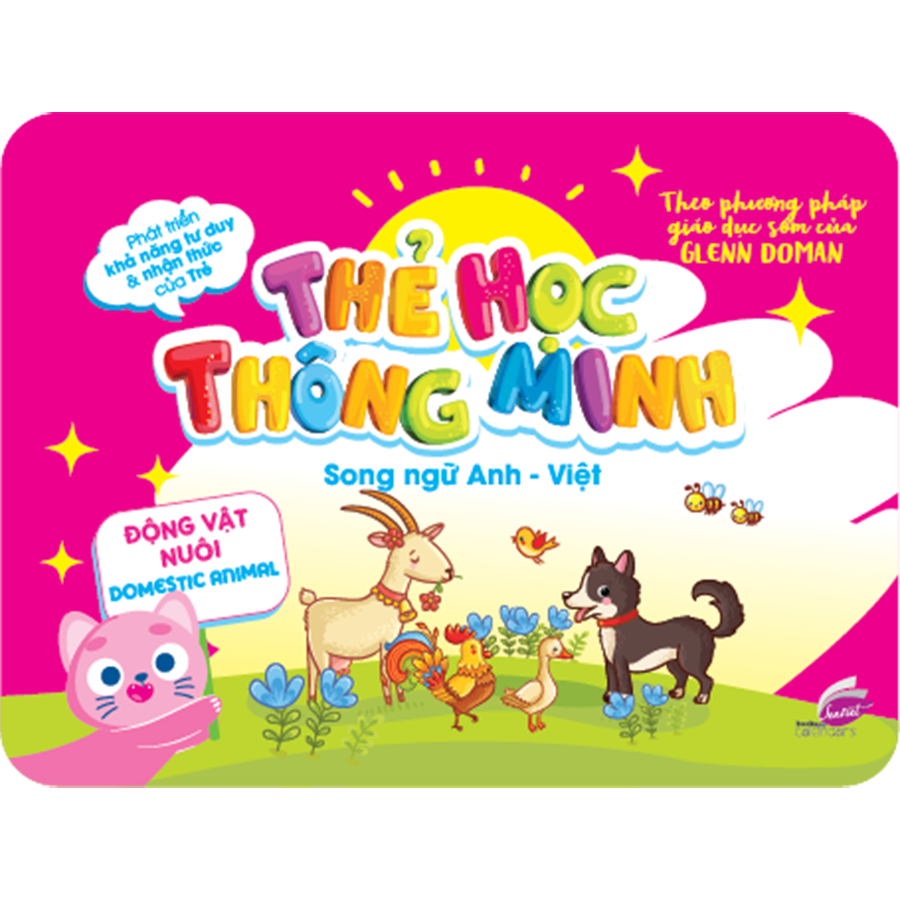 Thẻ Học Thông Minh Song Ngữ Anh - Việt - Động Vật Nuôi