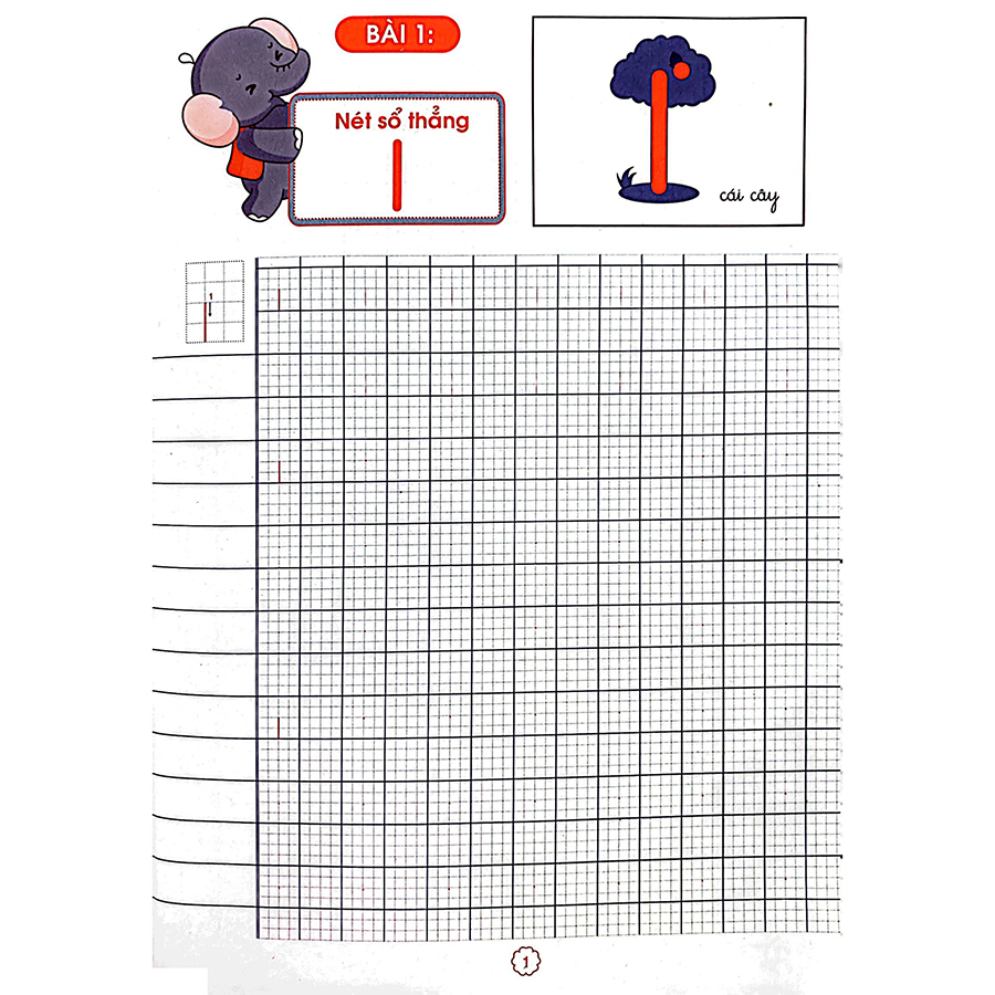 Vở Tập Tô - Tập Viết Nét Cơ Bản (Chuẩn Bị Tâm Thế Cho Bé Vào Lớp 1)