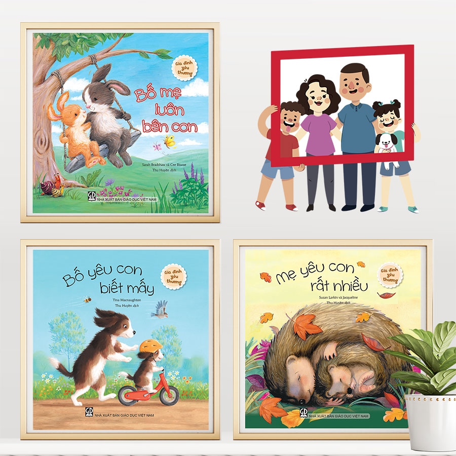 Bộ Sách Gia Đình Yêu Thương (3 Cuốn)