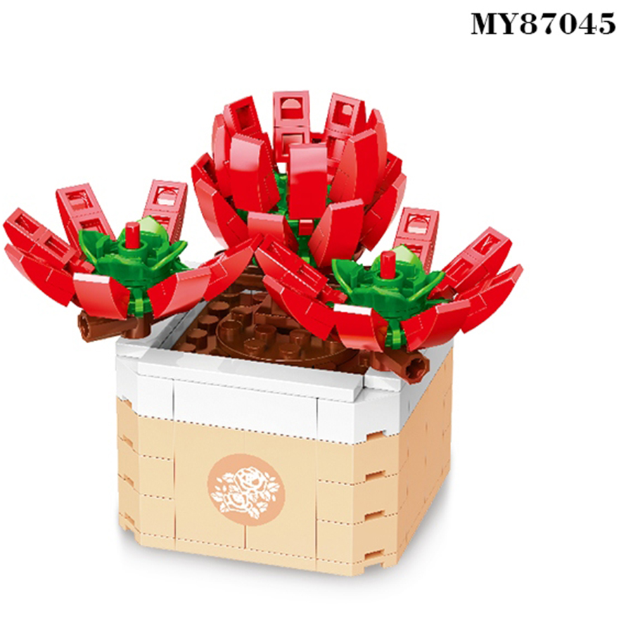 Đồ Chơi Bộ Lego Hoa Tình Yêu Nồng Cháy - Moyu 87045