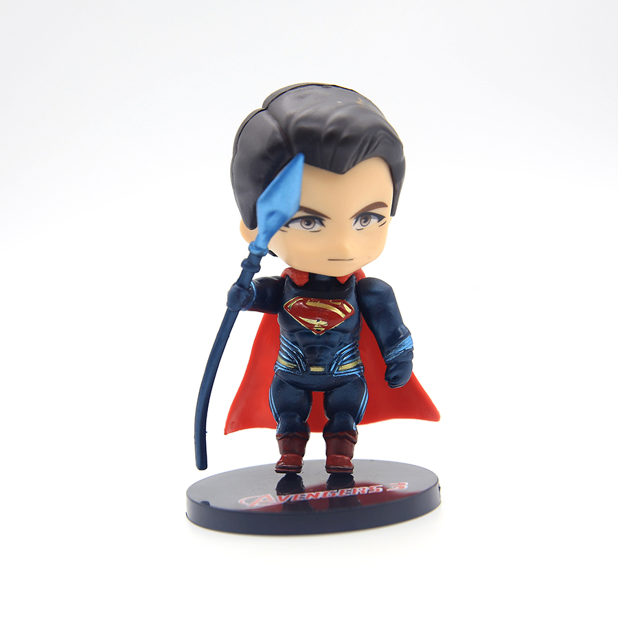 Tượng Nhựa 10Cm Đế Tròn Đen Avenges