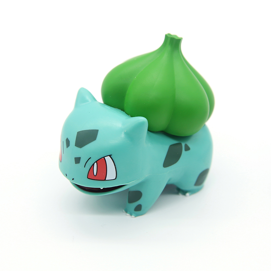 Tượng Nhựa Kèm Hộp Giấy Pokemon Bulbasaur Dễ Thương