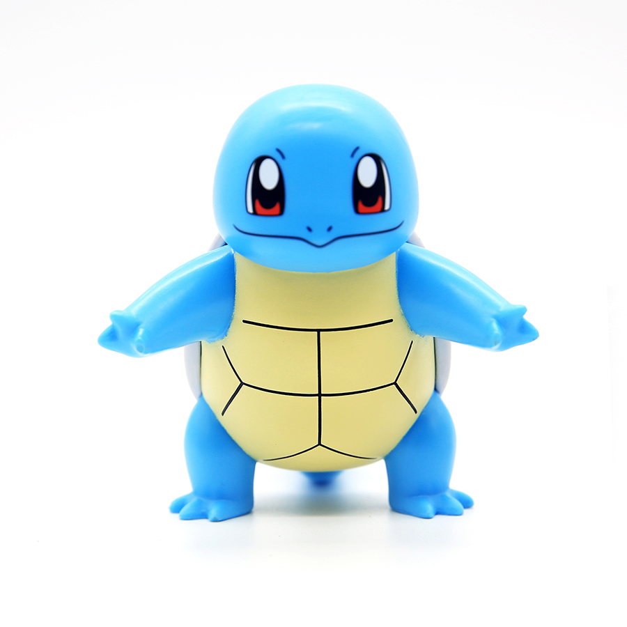 Tượng Nhựa Kèm Hộp Giấy Pokemon Squirtle Dễ Thương