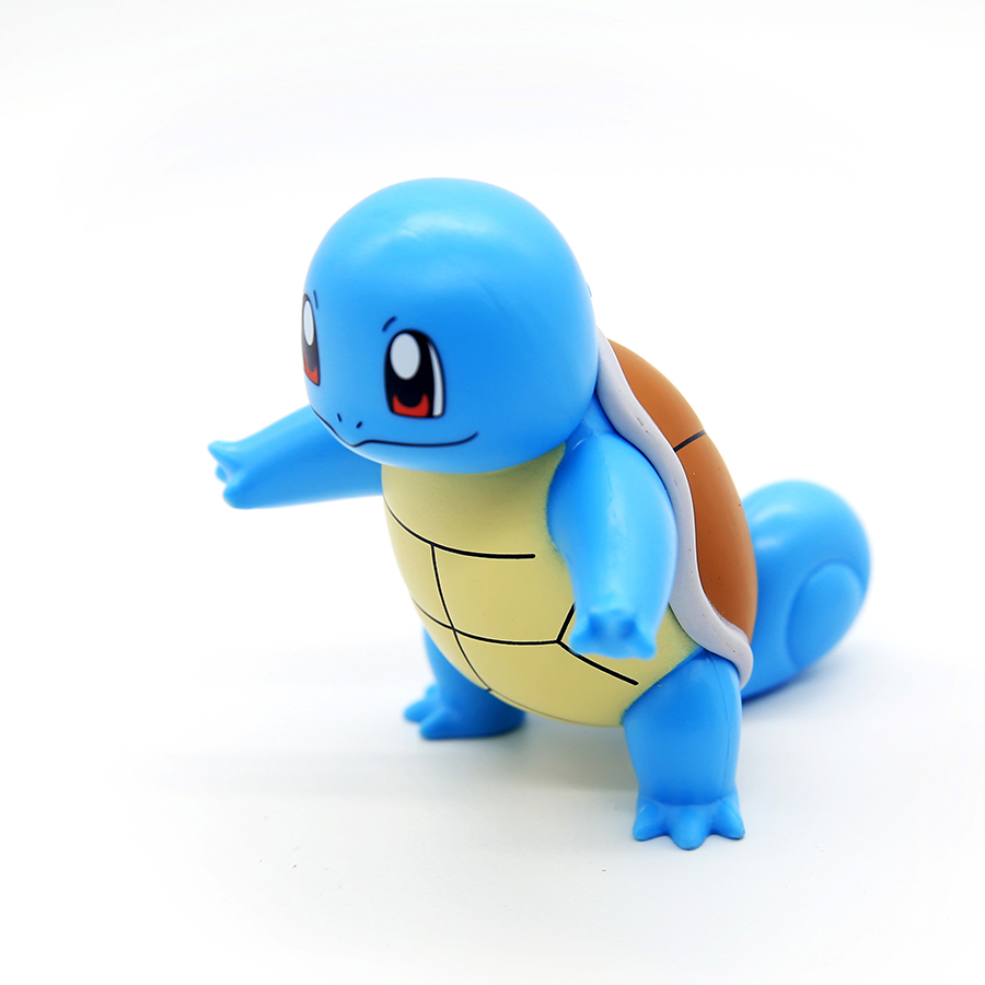 Tượng Nhựa Kèm Hộp Giấy Pokemon Squirtle Dễ Thương