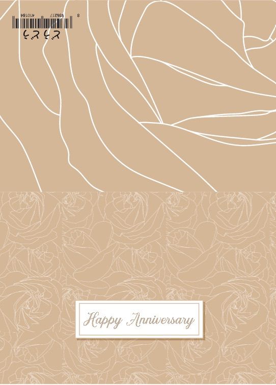 Thiệp Happy Anniversary, Thank You