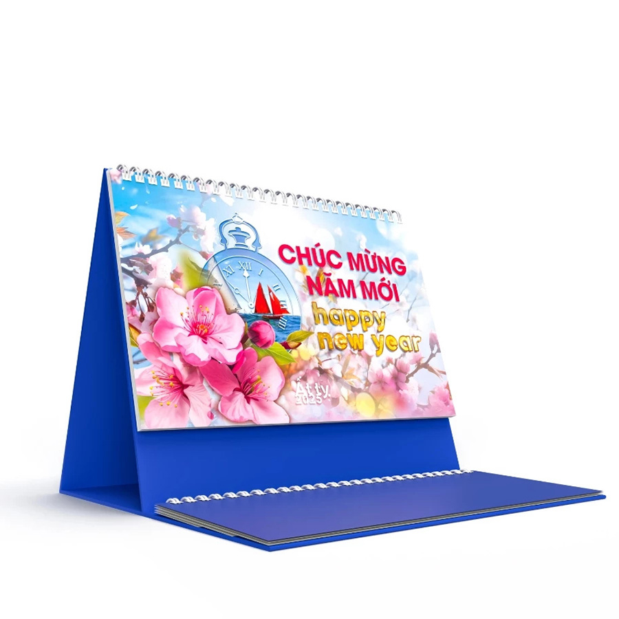 Lịch Bàn Chữ M 2025 (Nhiều Mẫu)