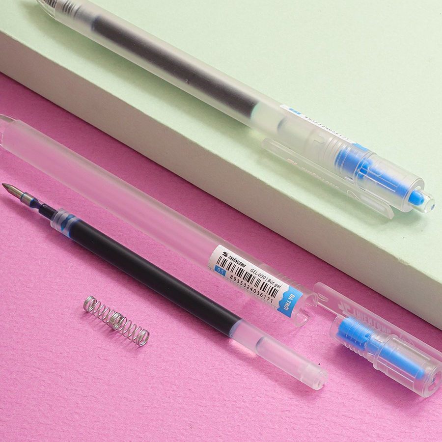 Hộp 10 Bút Gel Colochi Thiên Long Gel-050 Xanh Da Trời